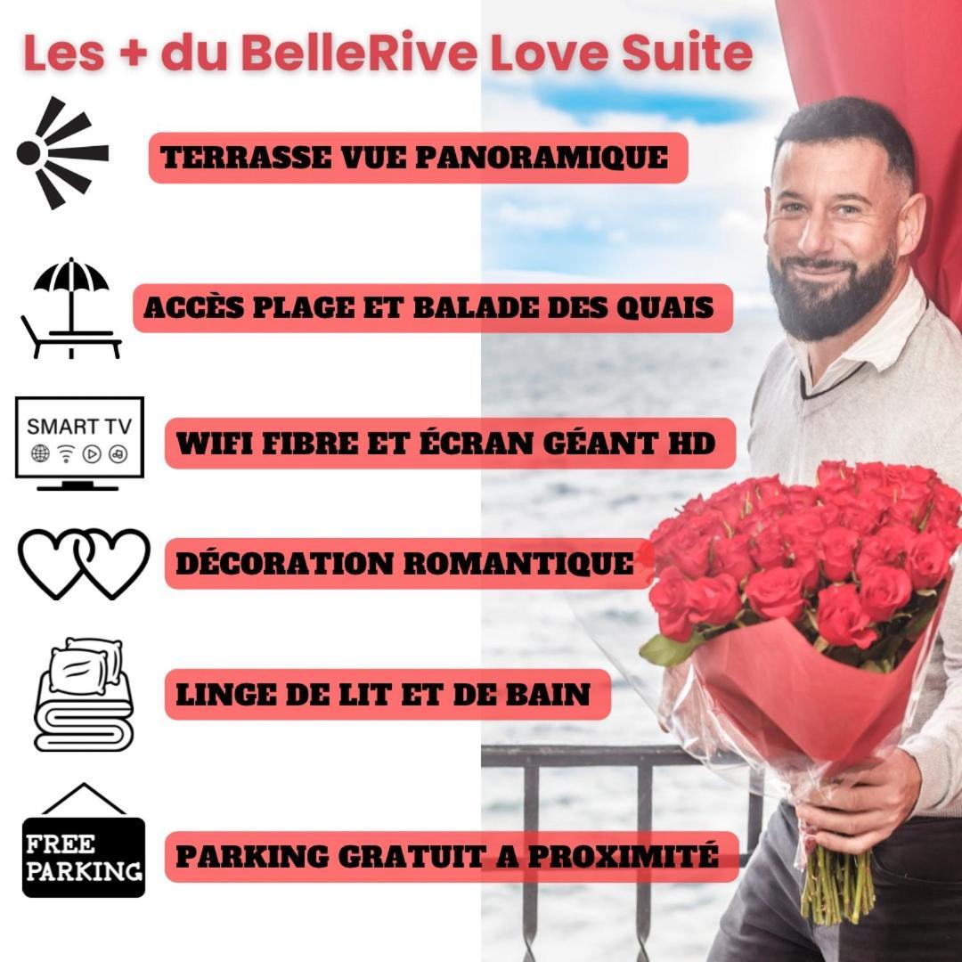 Bellerive Love Suite Magnifique Vue Lac Publier Eksteriør bilde